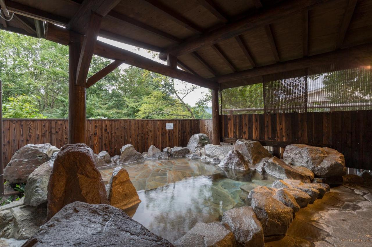 Yufuin Ryokan Dining Kitchen Zen Exterior foto