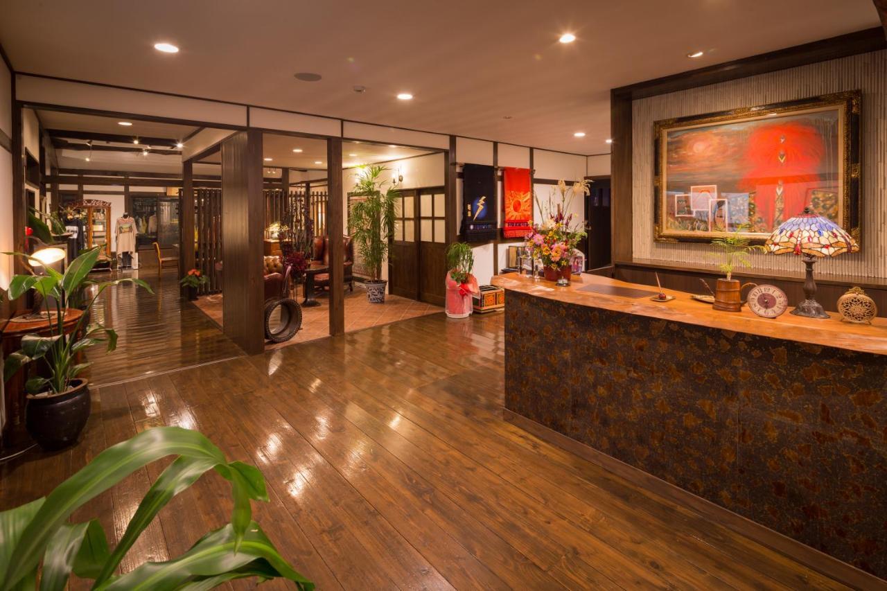Yufuin Ryokan Dining Kitchen Zen Exterior foto
