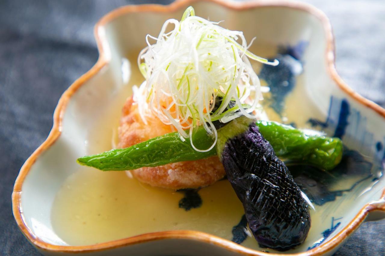 Yufuin Ryokan Dining Kitchen Zen Exterior foto