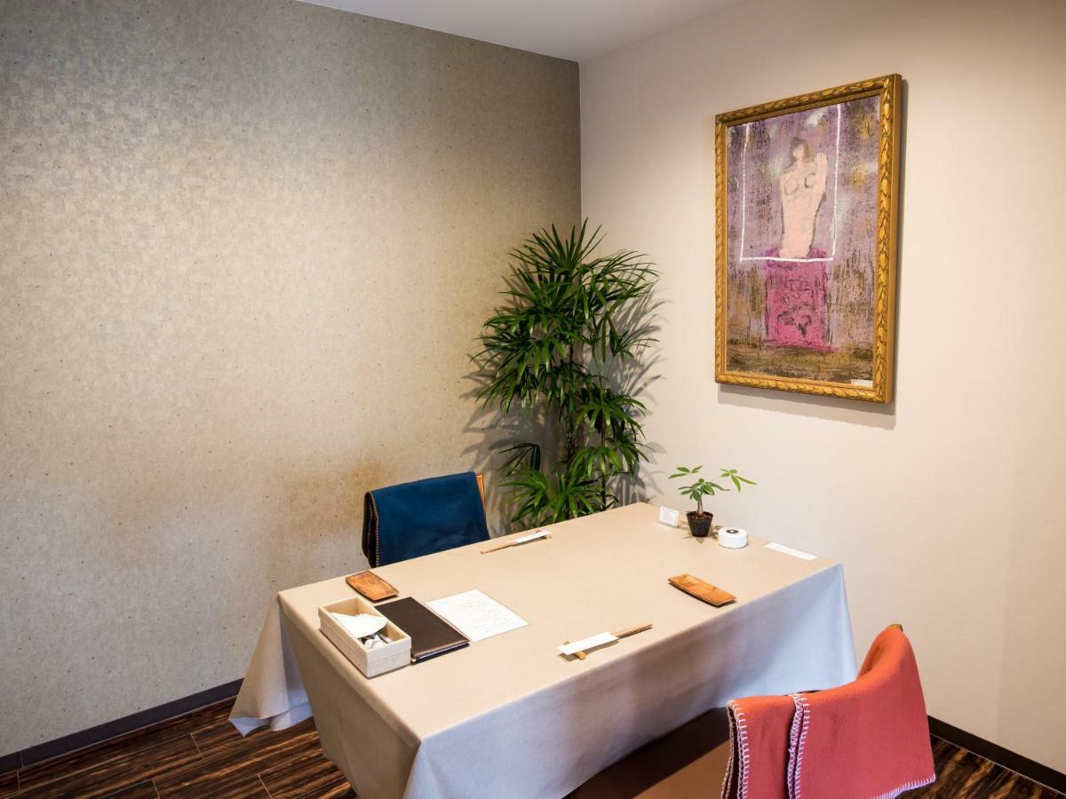 Yufuin Ryokan Dining Kitchen Zen Exterior foto