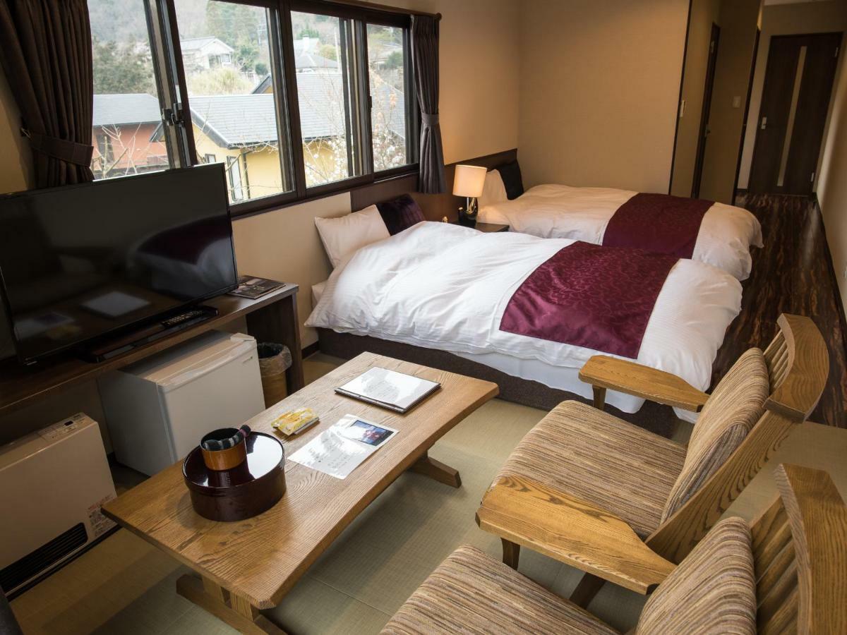Yufuin Ryokan Dining Kitchen Zen Exterior foto