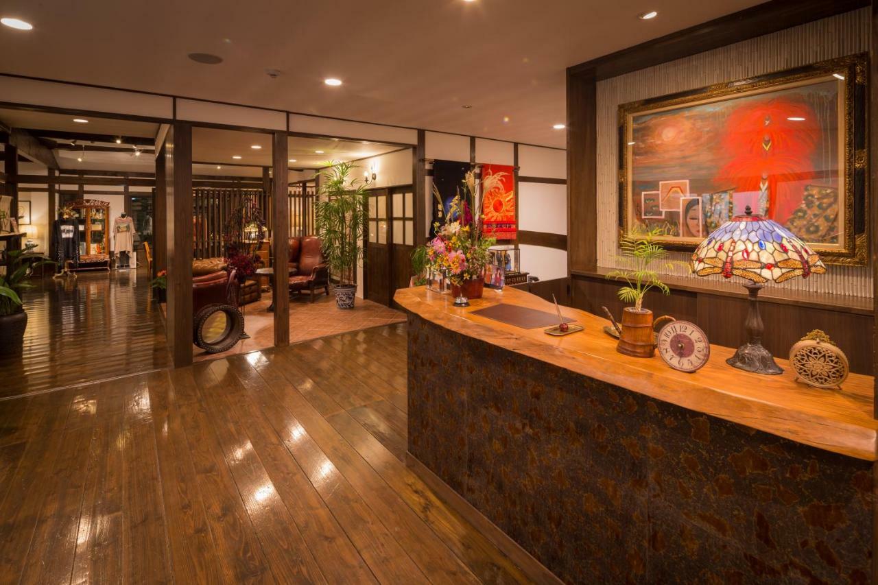 Yufuin Ryokan Dining Kitchen Zen Exterior foto